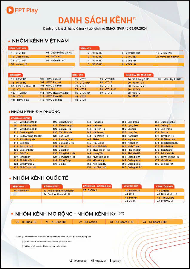 lắp mạng miễn phí xem kênh truyền hình